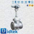 Didtek Carbon Steel OS &amp; Y Steigender Stiel Elektrischer Betrieb Flansch-Schieberventil